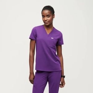 FIGS NWT Digital Grape Catarina XS